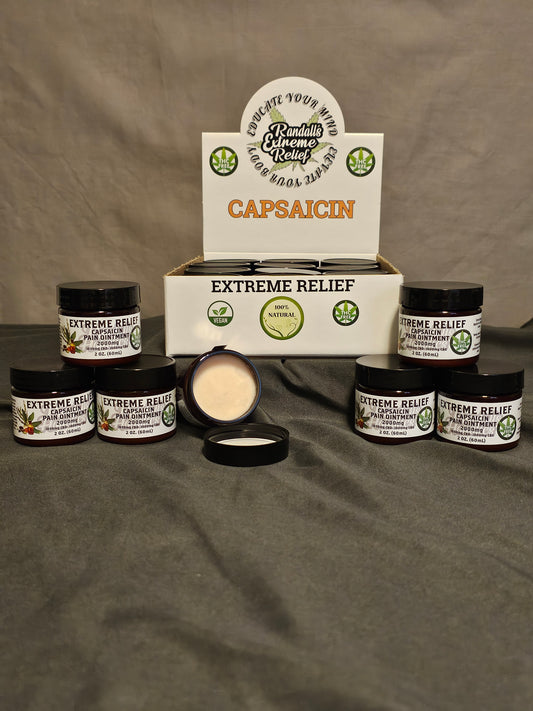 Capsaicin Ointment 2oz - Case of 12#