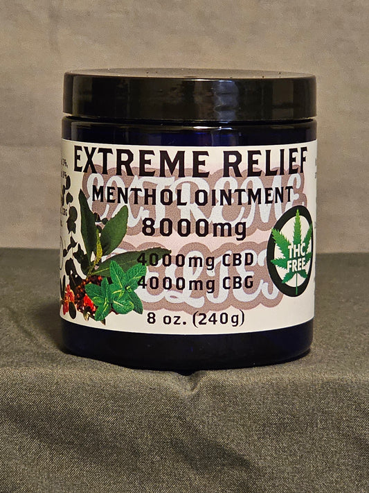 Menthol Ointment 8oz-Professional/Clinic Size